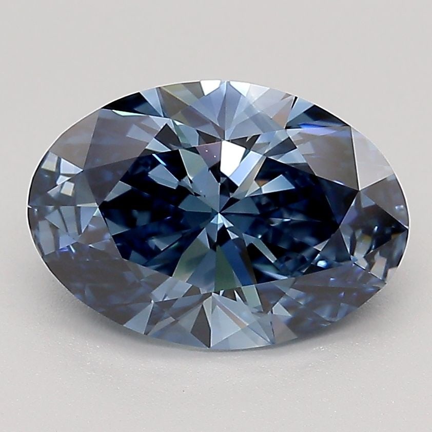 Loose Diamond - OVAL 2.14ct Fancy Deep Blue VS1 (1 of 1)