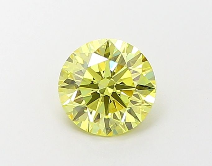 Ideal Loose Diamond - ROUND 1.09ct Fancy Vivid Yellow VS1: Ideal Loose Diamond - ROUND 1.09ct Fancy Vivid Yellow VS1 Source: This is a real non-mined Diamond that has been grown in a lab Shape: ROUND Carats: 1.09 Color: Fancy Vivid Yellow Certification: IGI V