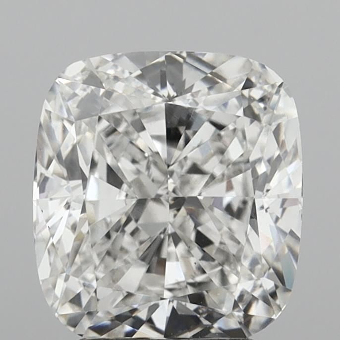 Loose Diamond - CUSHION MODIFIED 4.5ct F VS1: Loose Diamond - CUSHION MODIFIED 4.5ct F VS1 Source: This is a real non-mined Diamond that has been grown in a lab Shape: CUSHION MODIFIED Carats: 4.5 Color: F Clarity: VS1 Certification: IGI Video:
