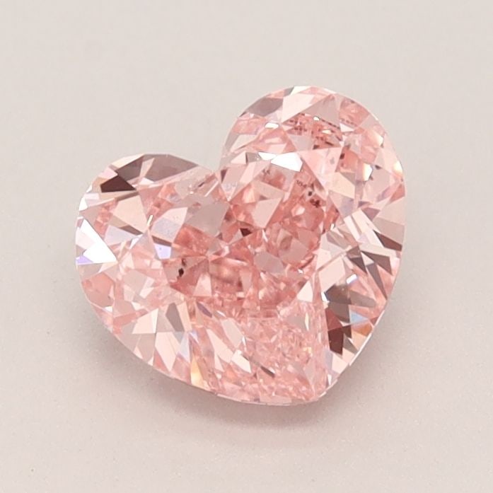 Loose Diamond - HEART 1.33ct Fancy Vivid Pink VS2: Loose Diamond - HEART 1.33ct Fancy Vivid Pink VS2 Source: This is a real non-mined Diamond that has been grown in a lab Shape: HEART Carats: 1.33 Color: Fancy Vivid Pink Certification: IGI Video: