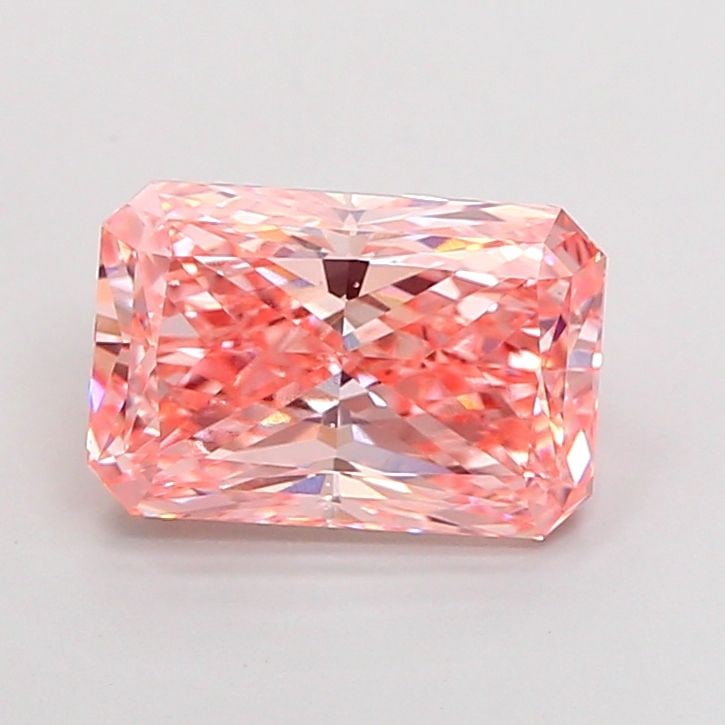 Loose Diamond - RADIANT 3.0ct Fancy Vivid Pink VS2: Loose Diamond - RADIANT 3.0ct Fancy Vivid Pink VS2 Source: This is a real non-mined Diamond that has been grown in a lab Shape: RADIANT Carats: 3.0 Color: Fancy Vivid Pink Certification: IGI Video: