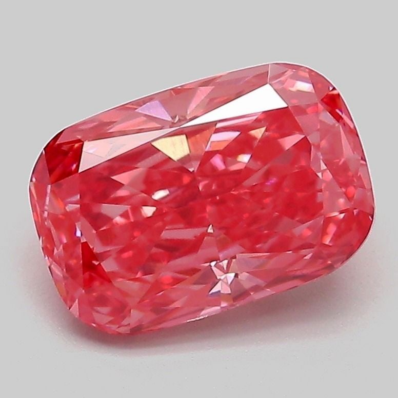 Loose Diamond - CUSHION MODIFIED 2.08ct Fancy Vivid Pink VVS2: Loose Diamond - CUSHION MODIFIED 2.08ct Fancy Vivid Pink VVS2 Source: This is a real non-mined Diamond that has been grown in a lab Shape: CUSHION MODIFIED Carats: 2.08 Color: Fancy Vivid Pink