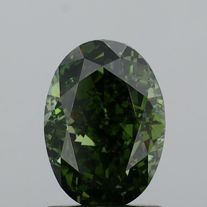 Loose Diamond - OVAL 1.56ct Fancy Vivid Green VS1: Loose Diamond - OVAL 1.56ct Fancy Vivid Green VS1 Source: This is a real non-mined Diamond that has been grown in a lab Shape: OVAL Carats: 1.56 Color: Fancy Vivid Green Certification: IGI Video: