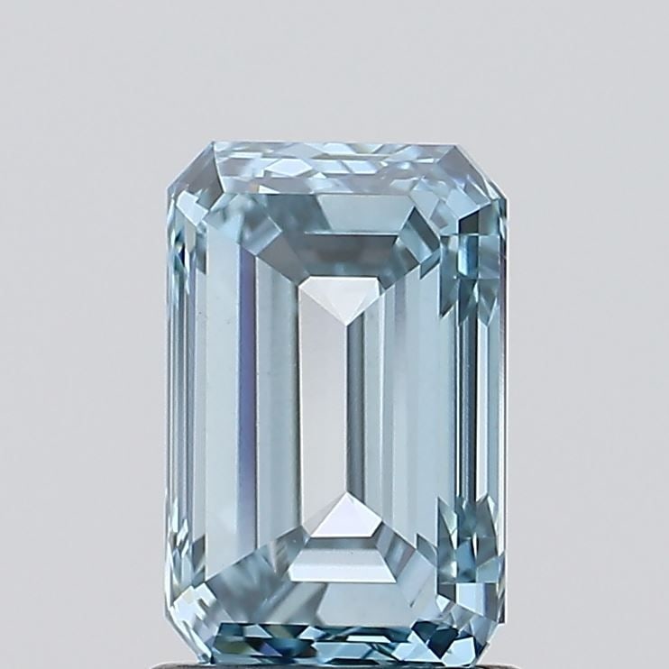 Loose Diamond - EMERALD 1.77ct Fancy Intense Greenish Blue VS1: Loose Diamond - EMERALD 1.77ct Fancy Intense Greenish Blue VS1 Source: This is a real non-mined Diamond that has been grown in a lab Shape: EMERALD Carats: 1.77 Color: Fancy Intense Greenish Blue
