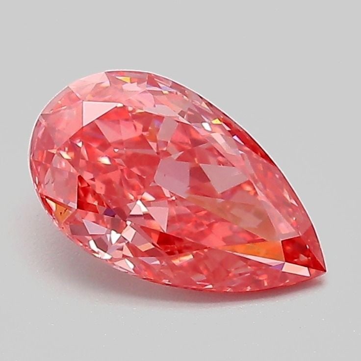 Loose Diamond - PEAR 1.22ct Fancy Vivid Pink VS2: Loose Diamond - PEAR 1.22ct Fancy Vivid Pink VS2 Source: This is a real non-mined Diamond that has been grown in a lab Shape: PEAR Carats: 1.22 Color: Fancy Vivid Pink Certification: IGI The Diamond D