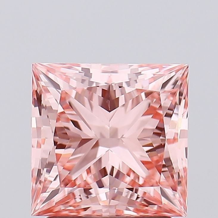 Loose Diamond - PRINCESS 1.81ct Fancy Vivid Pink VS1: Loose Diamond - PRINCESS 1.81ct Fancy Vivid Pink VS1 Source: This is a real non-mined Diamond that has been grown in a lab Shape: PRINCESS Carats: 1.81 Color: Fancy Vivid Pink Certification: IGI