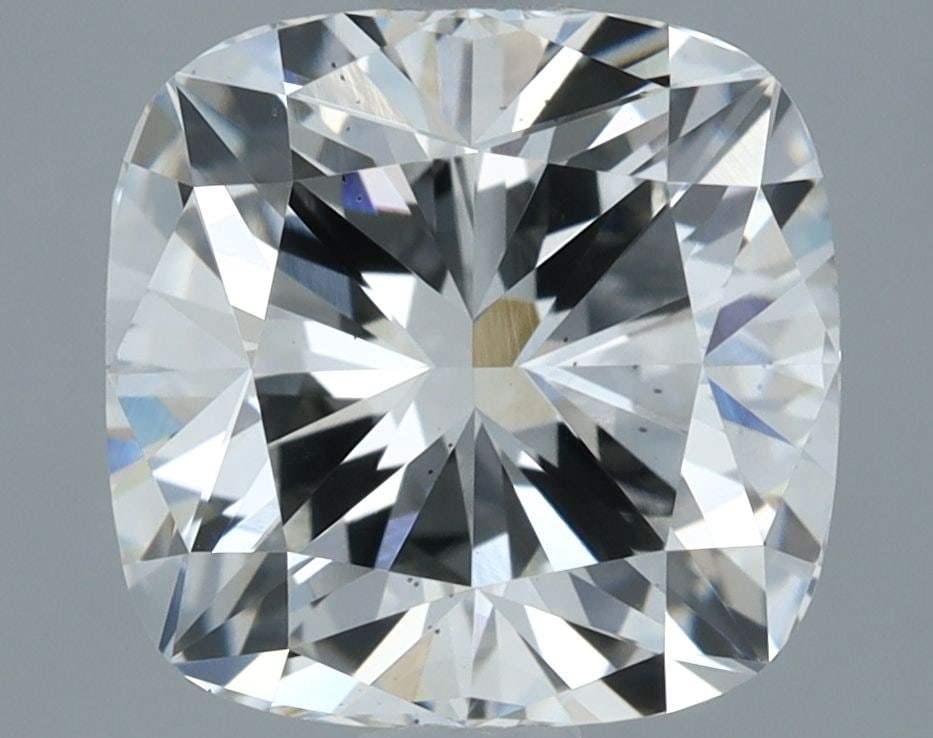 Loose Diamond - CUSHION BRILLIANT 2.16ct G VS2: Loose Diamond - CUSHION BRILLIANT 2.16ct G VS2 Source: This is a real non-mined Diamond that has been grown in a lab Shape: CUSHION BRILLIANT Carats: 2.16 Color: G Clarity: VS2 Certification: IGI Vide
