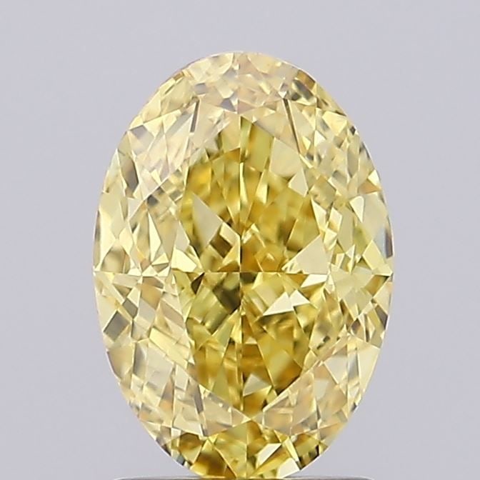 Loose Diamond - OVAL 2.02ct Fancy Intense Yellow VS1: Loose Diamond - OVAL 2.02ct Fancy Intense Yellow VS1 Source: This is a real non-mined Diamond that has been grown in a lab Shape: OVAL Carats: 2.02 Color: Fancy Intense Yellow Certification: IGI Video