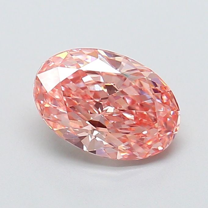Loose Diamond - OVAL 1.63ct Fancy Vivid Pink VS1: Loose Diamond - OVAL 1.63ct Fancy Vivid Pink VS1 Source: This is a real non-mined Diamond that has been grown in a lab Shape: OVAL Carats: 1.63 Color: Fancy Vivid Pink Certification: IGI Video: