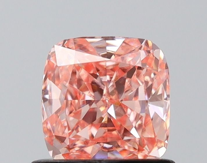 Loose Diamond - CUSHION MODIFIED 0.78ct Fancy Vivid Pink VVS2: Loose Diamond - CUSHION MODIFIED 0.78ct Fancy Vivid Pink VVS2 Source: This is a real non-mined Diamond that has been grown in a lab Shape: CUSHION MODIFIED Carats: 0.78 Color: Fancy Vivid Pink Certifi