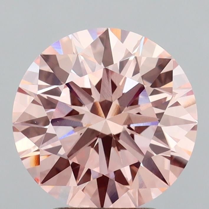 Ideal Loose Diamond - ROUND 3.08ct Fancy Intense Pink VS1: Ideal Loose Diamond - ROUND 3.08ct Fancy Intense Pink VS1 Source: This is a real non-mined Diamond that has been grown in a lab Shape: ROUND Carats: 3.08 Color: Fancy Intense Pink Certification: IGI V