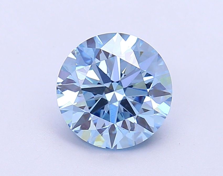 Ideal Loose Diamond - ROUND 1.83ct Fancy Vivid Blue VS1: Ideal Loose Diamond - ROUND 1.83ct Fancy Vivid Blue VS1 Source: This is a real non-mined Diamond that has been grown in a lab Shape: ROUND Carats: 1.83 Color: Fancy Vivid Blue Certification: IGI Video