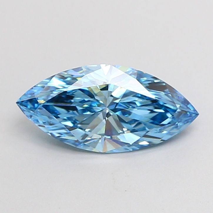 Loose Diamond - MARQUISE 1.15ct Fancy Vivid Blue VS1: Loose Diamond - MARQUISE 1.15ct Fancy Vivid Blue VS1 Source: This is a real non-mined Diamond that has been grown in a lab Shape: MARQUISE Carats: 1.15 Color: Fancy Vivid Blue Certification: IGI