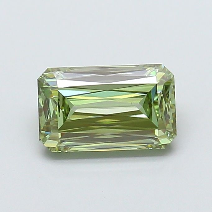 Loose Diamond - RADIANT 1.5ct Fancy Vivid Green VS1: Loose Diamond - RADIANT 1.5ct Fancy Vivid Green VS1 Source: This is a real non-mined Diamond that has been grown in a lab Shape: RADIANT Carats: 1.5 Color: Fancy Vivid Green Certification: IGI Video: