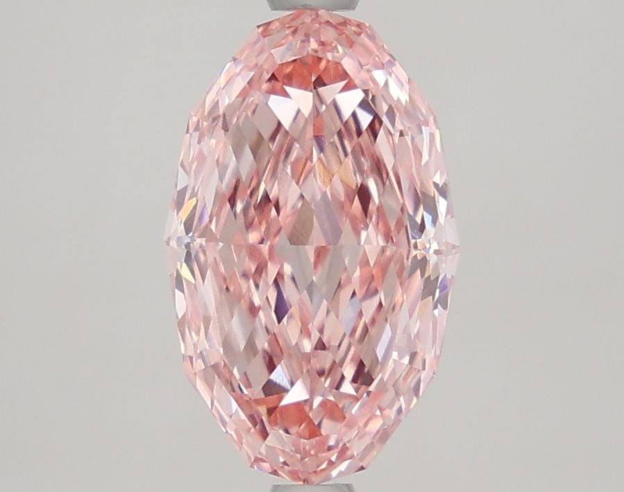 Loose Diamond - OVAL 1.76ct Fancy Vivid Pink VVS2: Loose Diamond - OVAL 1.76ct Fancy Vivid Pink VVS2 Source: This is a real non-mined Diamond that has been grown in a lab Shape: OVAL Carats: 1.76 Color: Fancy Vivid Pink Certification: IGI Video: