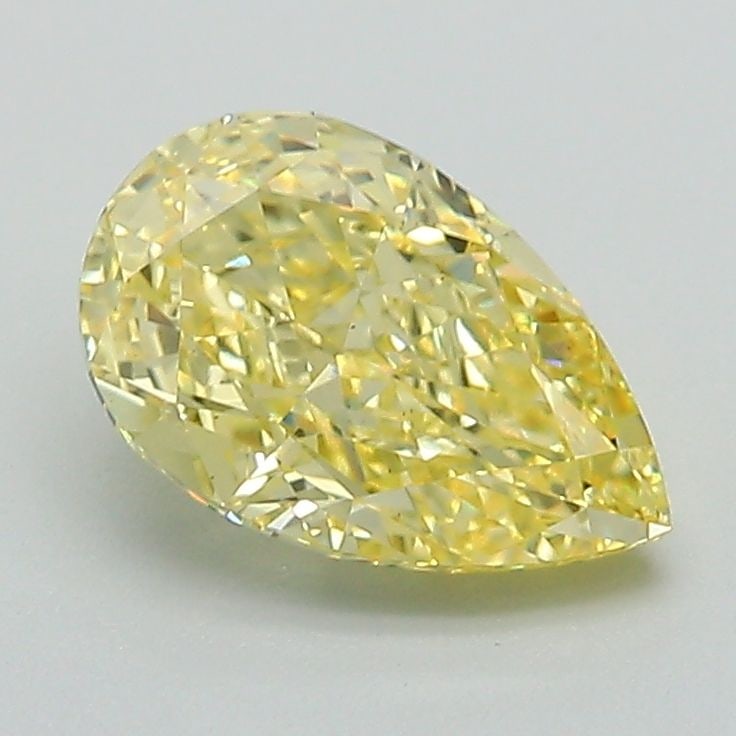 Loose Diamond - PEAR 1.4ct Fancy Intense Yellow VS1: Loose Diamond - PEAR 1.4ct Fancy Intense Yellow VS1 Source: This is a real non-mined Diamond that has been grown in a lab Shape: PEAR Carats: 1.4 Color: Fancy Intense Yellow Certification: IGI Video: