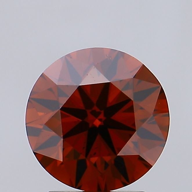 Ideal Loose Diamond - ROUND 1.93ct Fancy Deep Orange VS2: Ideal Loose Diamond - ROUND 1.93ct Fancy Deep Orange VS2 Source: This is a real non-mined Diamond that has been grown in a lab Shape: ROUND Carats: 1.93 Color: Fancy Deep Orange Certification: IGI Vid
