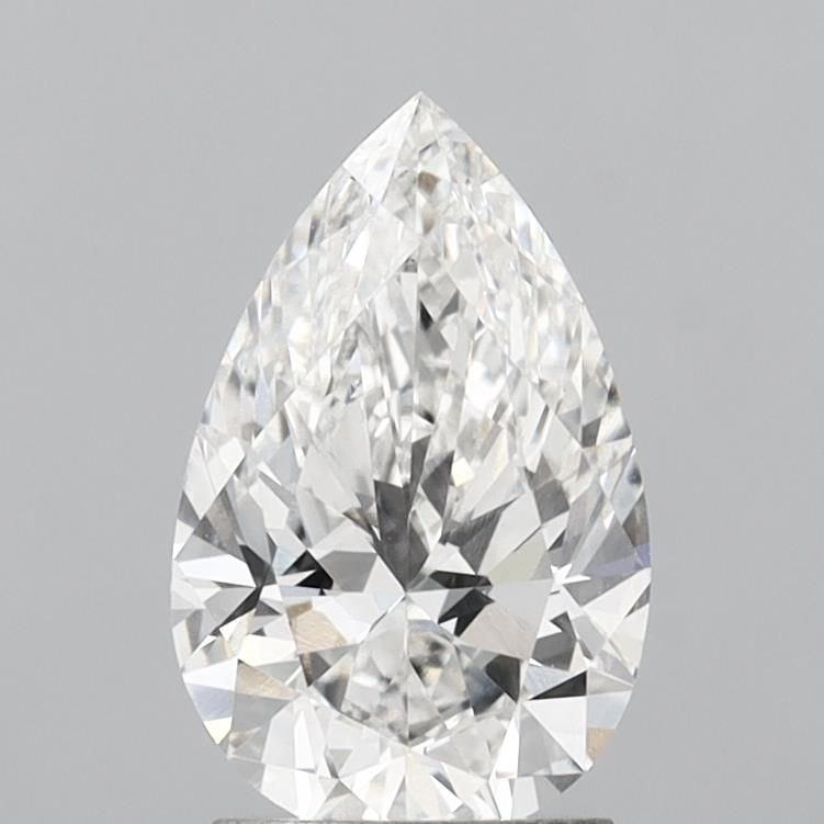 Loose Diamond - PEAR 2.04ct F VVS2: Loose Diamond - PEAR 2.04ct F VVS2 Source: This is a real non-mined Diamond that has been grown in a lab Shape: PEAR Carats: 2.04 Color: F Clarity: VVS2 Certification: IGI Video: