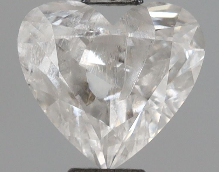 Loose Diamond - HEART 1.02ct Fancy Light Gray SI1: Loose Diamond - HEART 1.02ct Fancy Light Gray SI1 Source: This is a real non-mined Diamond that has been grown in a lab Shape: HEART Carats: 1.02 Color: Fancy Light Gray Certification: NONE Video: