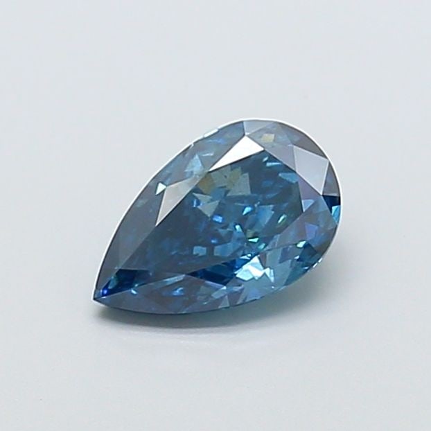 Loose Diamond - PEAR 1.65ct Fancy Vivid Blue SI1: Loose Diamond - PEAR 1.65ct Fancy Vivid Blue SI1 Source: This is a real non-mined Diamond that has been grown in a lab Shape: PEAR Carats: 1.65 Color: Fancy Vivid Blue Certification: IGI Video: