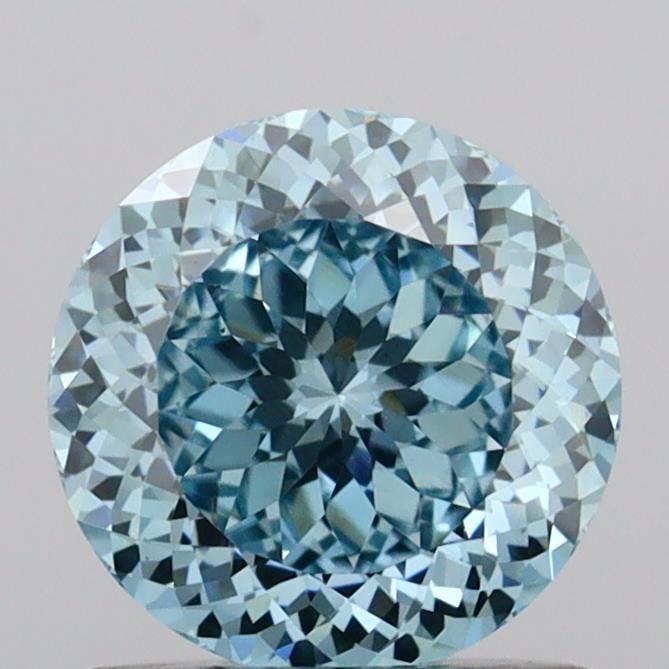 Loose Diamond - ROUND 1.04ct Fancy Intense Blue VS1: Loose Diamond - ROUND 1.04ct Fancy Intense Blue VS1 Source: This is a real non-mined Diamond that has been grown in a lab Shape: ROUND Carats: 1.04 Color: Fancy Intense Blue Certification: IGI Video: