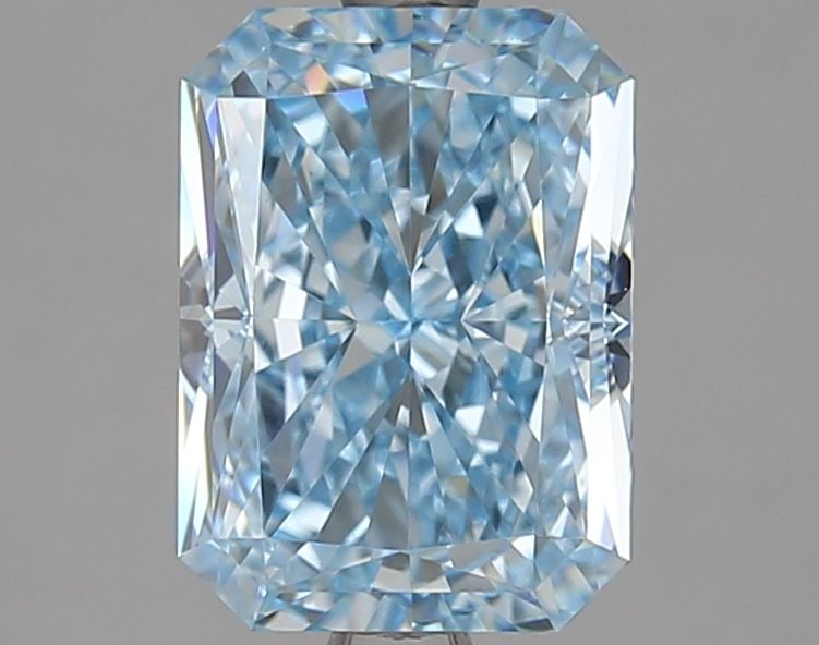 Loose Diamond - RADIANT 3.03ct Fancy Intense Blue VVS2: Loose Diamond - RADIANT 3.03ct Fancy Intense Blue VVS2 Source: This is a real non-mined Diamond that has been grown in a lab Shape: RADIANT Carats: 3.03 Color: Fancy Intense Blue Certification: IGI