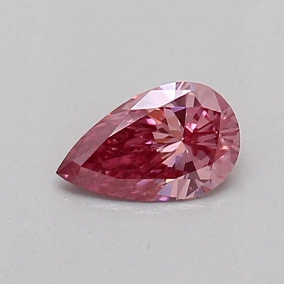 Loose Diamond - PEAR 0.15ct Fancy Vivid Pink VS1: Loose Diamond - PEAR 0.15ct Fancy Vivid Pink VS1 Source: This is a real non-mined Diamond that has been grown in a lab Shape: PEAR Carats: 0.15 Color: Fancy Vivid Pink Certification: IGI Video: