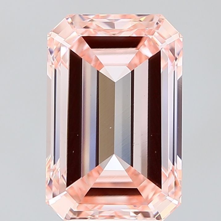 Loose Diamond - EMERALD 5.02ct Fancy Intense Pink VS1: Loose Diamond - EMERALD 5.02ct Fancy Intense Pink VS1 Source: This is a real non-mined Diamond that has been grown in a lab Shape: EMERALD Carats: 5.02 Color: Fancy Intense Pink Certification: IGI Vid