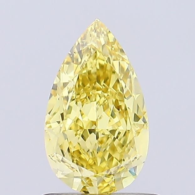 Loose Diamond - PEAR 0.96ct Fancy Vivid Yellow VS1: Loose Diamond - PEAR 0.96ct Fancy Vivid Yellow VS1 Source: This is a real non-mined Diamond that has been grown in a lab Shape: PEAR Carats: 0.96 Color: Fancy Vivid Yellow Certification: NONE Video: