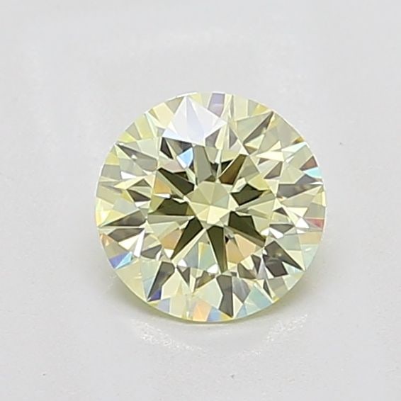 Ideal Loose Diamond - ROUND 1.09ct Fancy Light Yellow VVS2: Ideal Loose Diamond - ROUND 1.09ct Fancy Light Yellow VVS2 Source: This is a real non-mined Diamond that has been grown in a lab Shape: ROUND Carats: 1.09 Color: Fancy Light Yellow Certification: IGI 