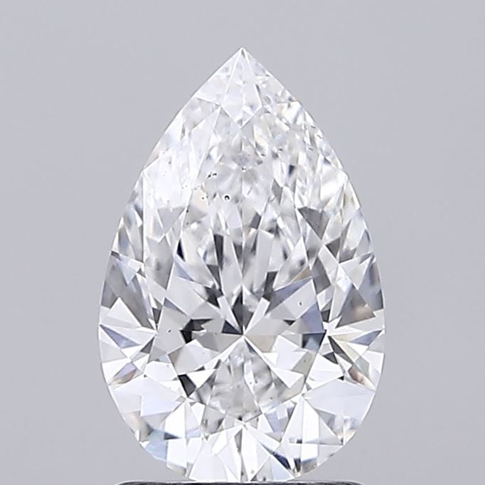 Loose Diamond - PEAR 1.43ct D VS2: Loose Diamond - PEAR 1.43ct D VS2 Source: This is a real non-mined Diamond that has been grown in a lab Shape: PEAR Carats: 1.43 Color: D Clarity: VS2 Certification: IGI Video: