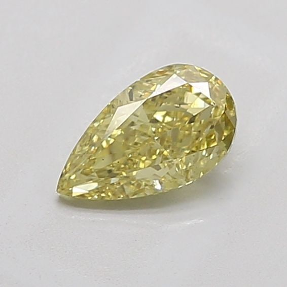 Loose Diamond - PEAR 0.9ct Fancy Intense Yellow VS2: Loose Diamond - PEAR 0.9ct Fancy Intense Yellow VS2 Source: This is a real non-mined Diamond that has been grown in a lab Shape: PEAR Carats: 0.9 Color: Fancy Intense Yellow Certification: IGI Video: