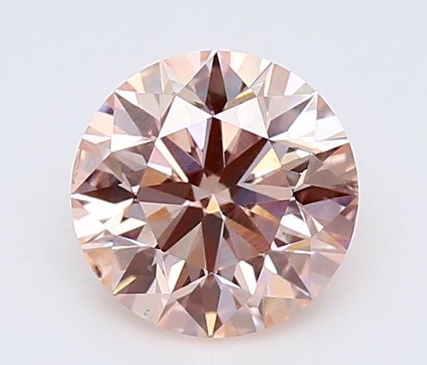 Loose Diamond - ROUND 0.91ct Fancy Intense Pink VS2: Loose Diamond - ROUND 0.91ct Fancy Intense Pink VS2 Source: This is a real non-mined Diamond that has been grown in a lab Shape: ROUND Carats: 0.91 Color: Fancy Intense Pink Certification: IGI Video: