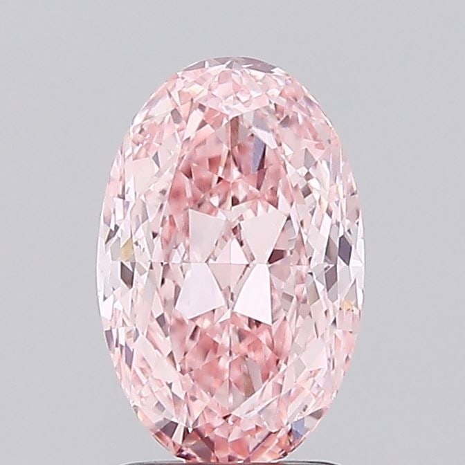 Loose Diamond - OVAL 1.83ct Fancy Vivid Pink VS1: Loose Diamond - OVAL 1.83ct Fancy Vivid Pink VS1 Source: This is a real non-mined Diamond that has been grown in a lab Shape: OVAL Carats: 1.83 Color: Fancy Vivid Pink Certification: IGI Video: