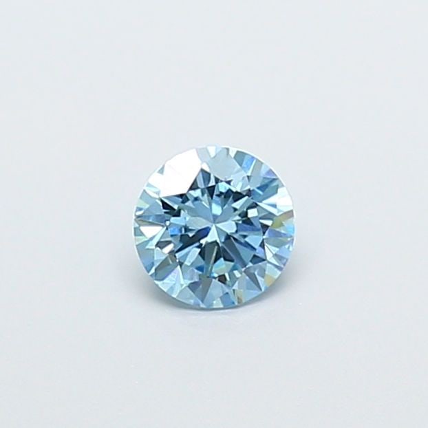 Loose Diamond - ROUND 0.52ct Fancy Vivid Blue VS1: Loose Diamond - ROUND 0.52ct Fancy Vivid Blue VS1 Source: This is a real non-mined Diamond that has been grown in a lab Shape: ROUND Carats: 0.52 Color: Fancy Vivid Blue Certification: IGI Video: