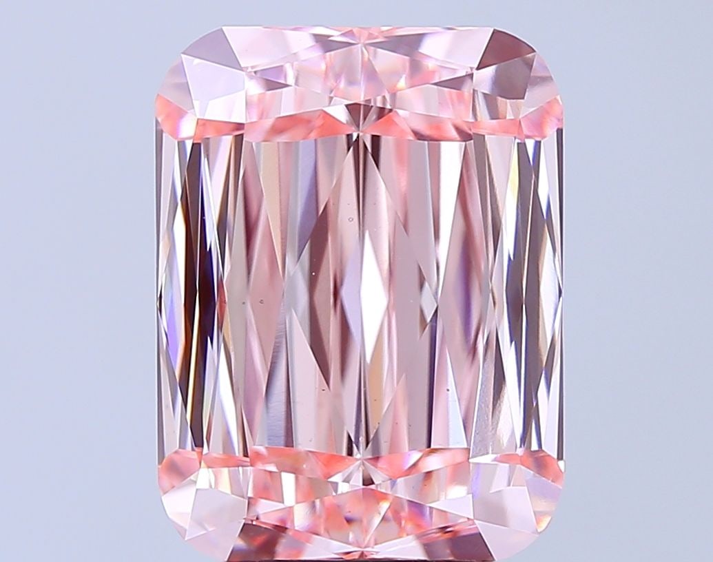 Loose Diamond - CUSHION MODIFIED 10.05ct Fancy Intense Pink VS1: Loose Diamond - CUSHION MODIFIED 10.05ct Fancy Intense Pink VS1 Source: This is a real non-mined Diamond that has been grown in a lab Shape: CUSHION MODIFIED Carats: 10.05 Color: Fancy Intense Pink