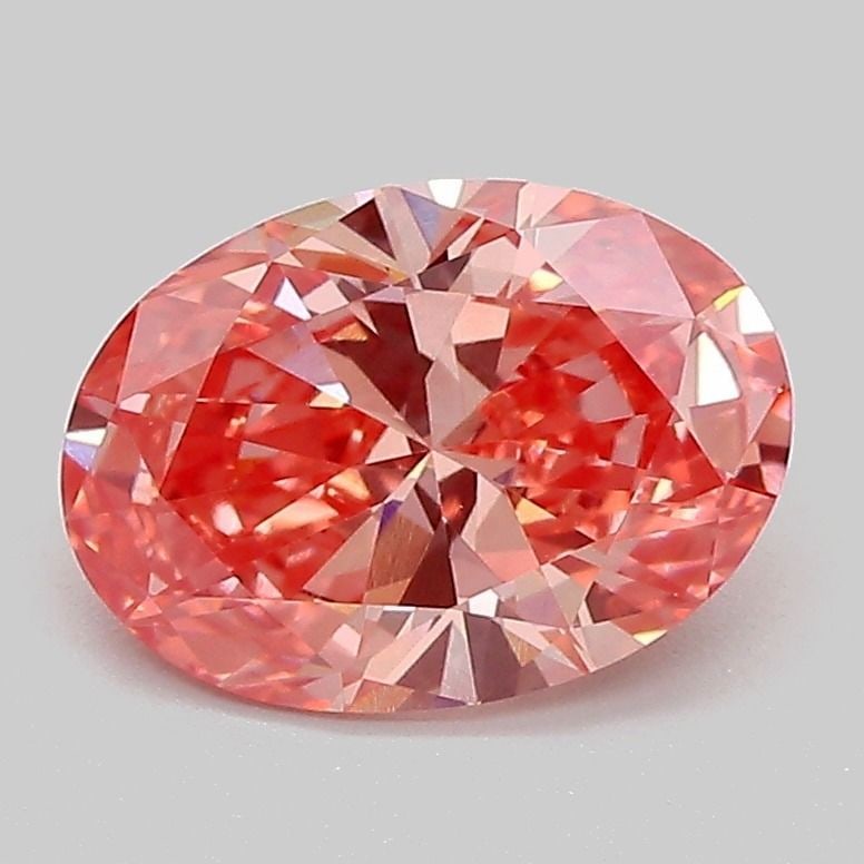 Loose Diamond - OVAL 1.54ct Fancy Vivid Pink VVS2: Loose Diamond - OVAL 1.54ct Fancy Vivid Pink VVS2 Source: This is a real non-mined Diamond that has been grown in a lab Shape: OVAL Carats: 1.54 Color: Fancy Vivid Pink Certification: IGI Video: