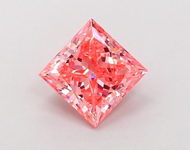 Loose Diamond - PRINCESS 1.12ct Fancy Vivid Pink VS2: Loose Diamond - PRINCESS 1.12ct Fancy Vivid Pink VS2 Source: This is a real non-mined Diamond that has been grown in a lab Shape: PRINCESS Carats: 1.12 Color: Fancy Vivid Pink Certification: IGI