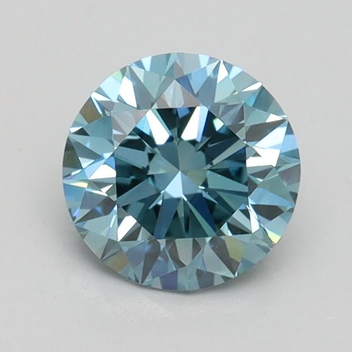 Loose Diamond - ROUND 0.97ct Fancy Intense Blue SI1: Loose Diamond - ROUND 0.97ct Fancy Intense Blue SI1 Source: This is a real non-mined Diamond that has been grown in a lab Shape: ROUND Carats: 0.97 Color: Fancy Intense Blue Certification: IGI Video: