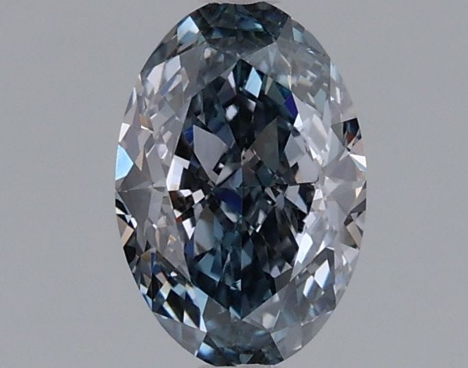 Loose Diamond - OVAL 1.01ct Blue VS1: Loose Diamond - OVAL 1.01ct Blue VS1 Source: This is a real non-mined Diamond that has been grown in a lab Shape: OVAL Carats: 1.01 Color: Blue Certification: NONE Video: