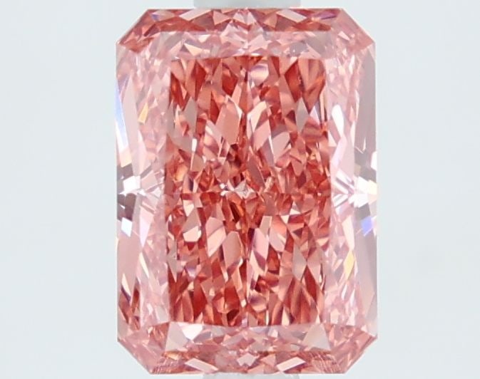 Loose Diamond - RADIANT 1.56ct Fancy Vivid Brownish Pink VVS2: Loose Diamond - RADIANT 1.56ct Fancy Vivid Brownish Pink VVS2 Source: This is a real non-mined Diamond that has been grown in a lab Shape: RADIANT Carats: 1.56 Color: Fancy Vivid Brownish Pink