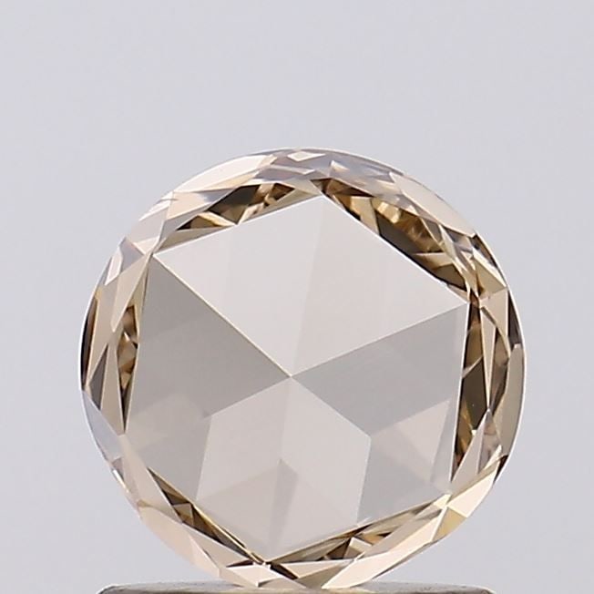 Loose Diamond - ROSE 1.0ct Fancy Light Brown VS1: Loose Diamond - ROSE 1.0ct Fancy Light Brown VS1 Source: This is a real non-mined Diamond that has been grown in a lab Shape: ROSE Carats: 1.0 Color: Fancy Light Brown Certification: IGI Video: