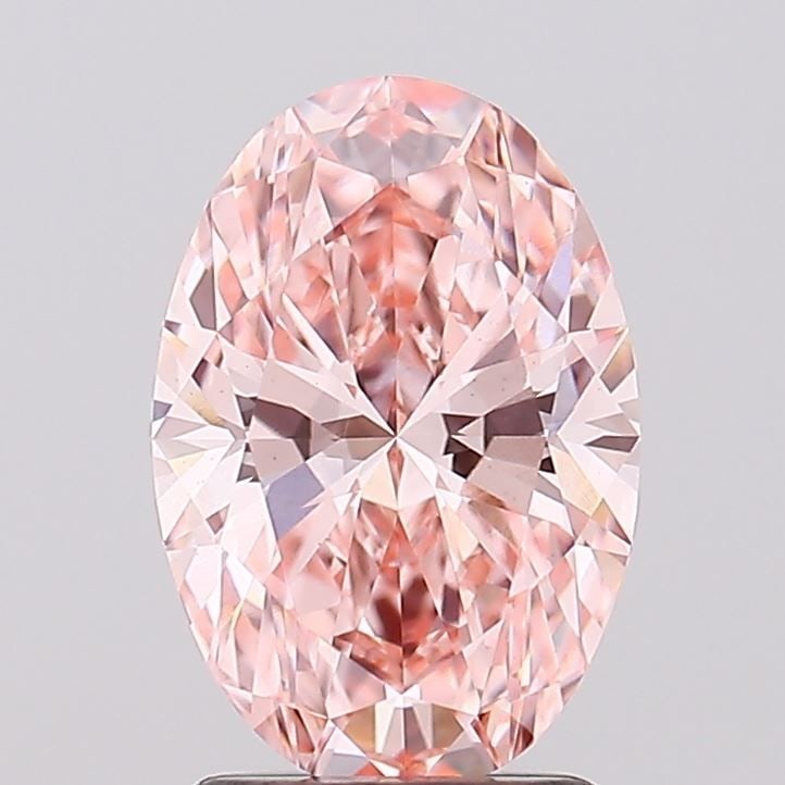 Loose Diamond - OVAL 2.05ct Fancy Intense Pink VS1: Loose Diamond - OVAL 2.05ct Fancy Intense Pink VS1 Source: This is a real non-mined Diamond that has been grown in a lab Shape: OVAL Carats: 2.05 Color: Fancy Intense Pink Certification: IGI The Diamo