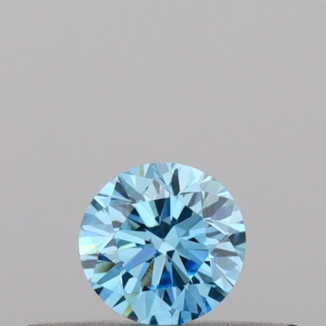 Loose Diamond - ROUND 0.18ct Fancy Vivid Blue VS1: Loose Diamond - ROUND 0.18ct Fancy Vivid Blue VS1 Source: This is a real non-mined Diamond that has been grown in a lab Shape: ROUND Carats: 0.18 Color: Fancy Vivid Blue Certification: IGI Video: