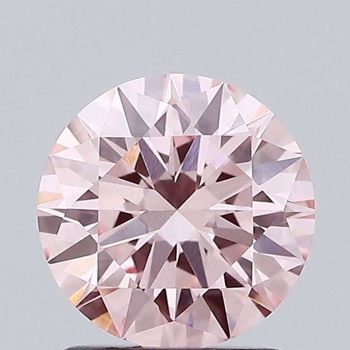 Ideal Loose Diamond - ROUND 1.51ct Fancy Intense Pink VVS2: Ideal Loose Diamond - ROUND 1.51ct Fancy Intense Pink VVS2 Source: This is a real non-mined Diamond that has been grown in a lab Shape: ROUND Carats: 1.51 Color: Fancy Intense Pink Certification: IGI 