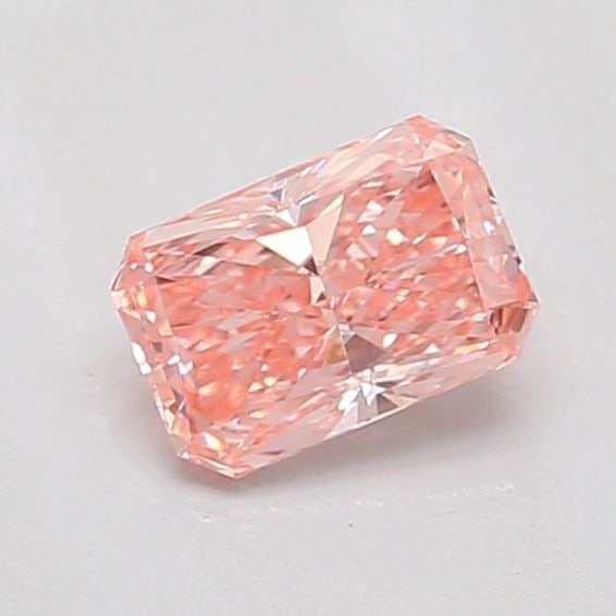 Loose Diamond - RADIANT 0.42ct Fancy Intense Pink VVS2: Loose Diamond - RADIANT 0.42ct Fancy Intense Pink VVS2 Source: This is a real non-mined Diamond that has been grown in a lab Shape: RADIANT Carats: 0.42 Color: Fancy Intense Pink Certification: IGI Vi