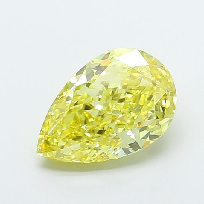 Loose Diamond - PEAR 5.05ct Fancy Vivid Yellow VS2: Loose Diamond - PEAR 5.05ct Fancy Vivid Yellow VS2 Source: This is a real non-mined Diamond that has been grown in a lab Shape: PEAR Carats: 5.05 Color: Fancy Vivid Yellow Certification: IGI Video: