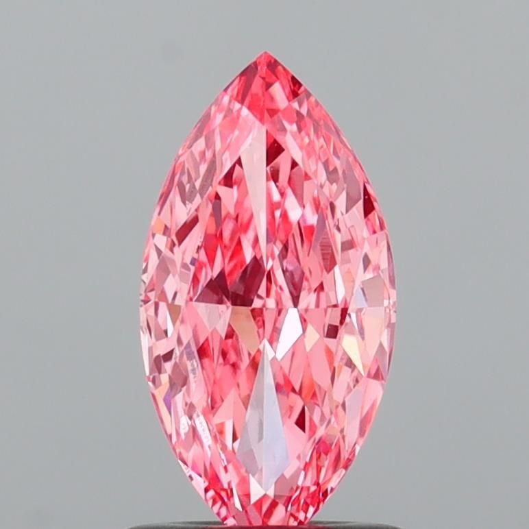 Loose Diamond - MARQUISE 1.02ct Fancy Vivid Pink VS1: Loose Diamond - MARQUISE 1.02ct Fancy Vivid Pink VS1 Source: This is a real non-mined Diamond that has been grown in a lab Shape: MARQUISE Carats: 1.02 Color: Fancy Vivid Pink Certification: IGI Video