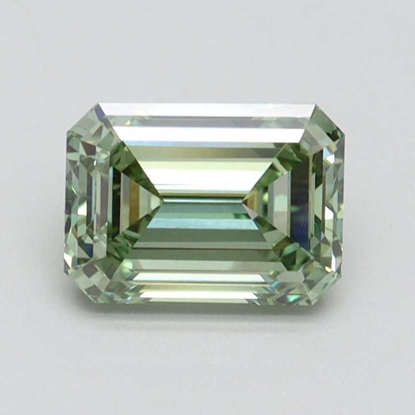 Loose Diamond - EMERALD 1.54ct Fancy Intense Green VS1: Loose Diamond - EMERALD 1.54ct Fancy Intense Green VS1 Source: This is a real non-mined Diamond that has been grown in a lab Shape: EMERALD Carats: 1.54 Color: Fancy Intense Green Certification: IGI V