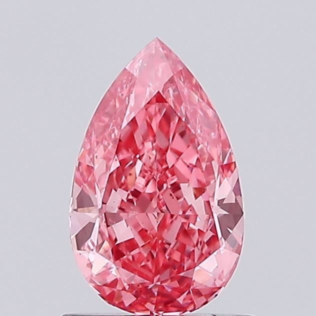 Loose Diamond - PEAR 0.8ct Fancy Vivid Pink VS1: Loose Diamond - PEAR 0.8ct Fancy Vivid Pink VS1 Source: This is a real non-mined Diamond that has been grown in a lab Shape: PEAR Carats: 0.8 Color: Fancy Vivid Pink Certification: NONE Video: